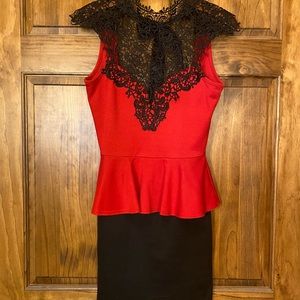 Sexy little red dress